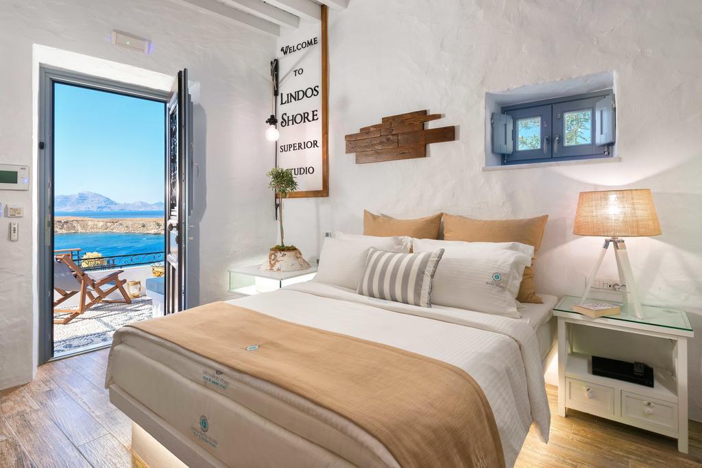 Lindos Shore Superior Studio (Adults Only) Ngoại thất bức ảnh